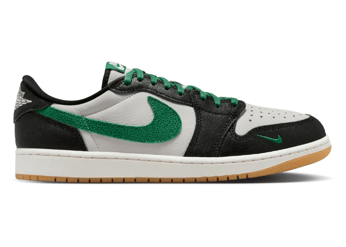 This Air Jordan 1 Low OG is Covered in Cracked Leather and